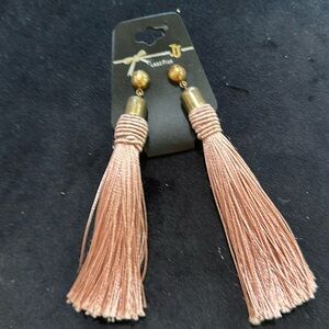 Custom earrings new w tags.  Very nice rose pink color.